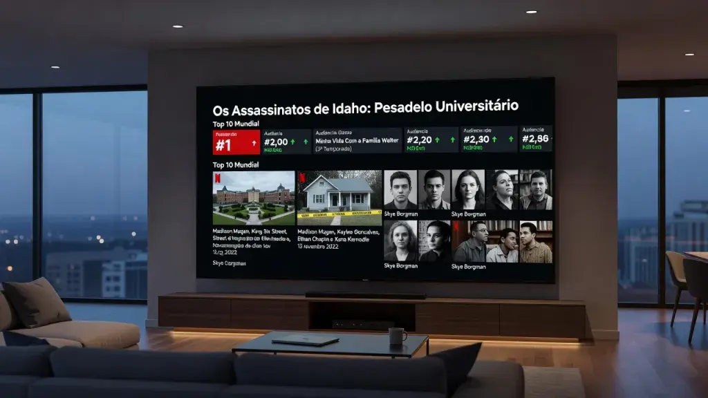 Documentário Sobre Crimes de Idaho Lidera Ranking Global da Netflix